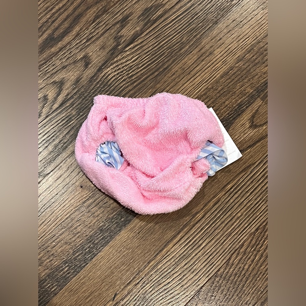 The Beaufort Bonnet Company Pink Kids Swim diaper cover